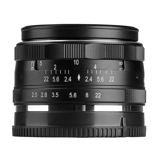 Meike MK-50mm 50mm f 2.0 Manual Focus Fixed Lens for Fujifilm-FX Mount Digital Cameras (X-A1 A2,X-e1 e2 e2s,X-M1,X-T1 T10,X-pro1 pro2 etc) For Sale