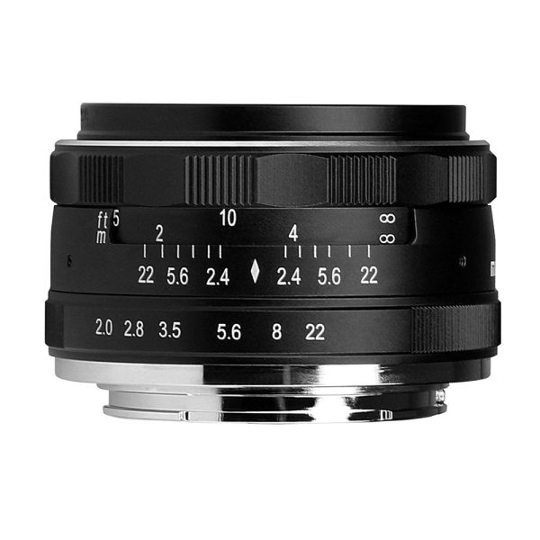 Meike MK-50mm 50mm f 2.0 Manual Focus Fixed Lens for Fujifilm-FX Mount Digital Cameras (X-A1 A2,X-e1 e2 e2s,X-M1,X-T1 T10,X-pro1 pro2 etc) For Sale