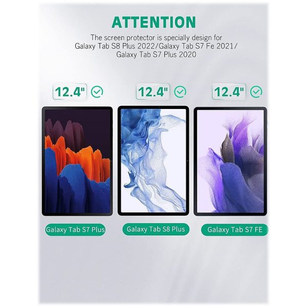 ZeroDamage Ultra Strong Tempered Glass Screen Protector - Galaxy Tab S8+ Sale