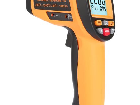 [CLEARANCE] Benetech GM2200 Non Contact Thermometer Laser Temperature Gun Infrared Thermometer 200° to 2200° Celcius Supply