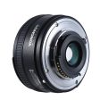 Yongnuo YN40MM F2.8N AF MF Lens 40mm Wide Angle Prime Auto Focus Lenses For Nikon DSLR Camera Online now