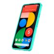 Teal Clear Pixel 5 Case - Hard Shell Series Cheap