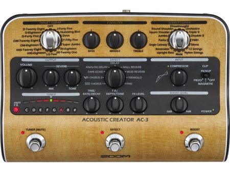 Zoom AC-3 Acoustic Creator - Enhanced Direct Box Cheap