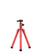 MeFOTO BackPacker Air Tripod and Selfie Stick in One Kit Red Online Sale