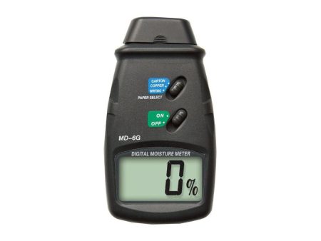 [CLEARANCE] Eagletech MD-6G Paper, Wood, Carton Moisture Meter Moisture Meter Range: 0-40% For Sale