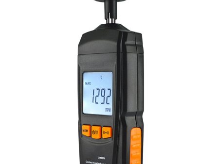 Benetech GM8906 Digital Handheld Contact Motor Tachometer LCD Speedometer Tach RPM Teste Rotate Speed Meter Cheap