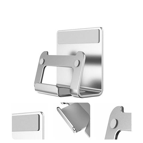 Silver Wall Mount - Most Cell Phones and Tablets up to 9  For Sale