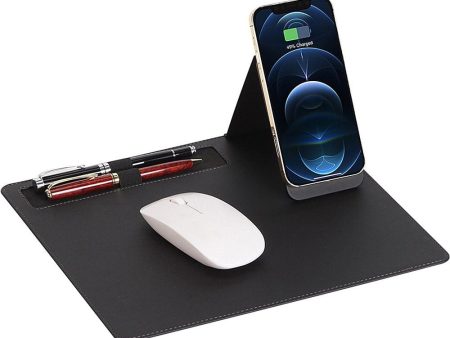 Office Mouse Pad with Wireless Charging Fashion