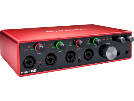 Focusrite Scarlett 18i8 18x8 USB Audio   Interface (3rd Gen) Supply