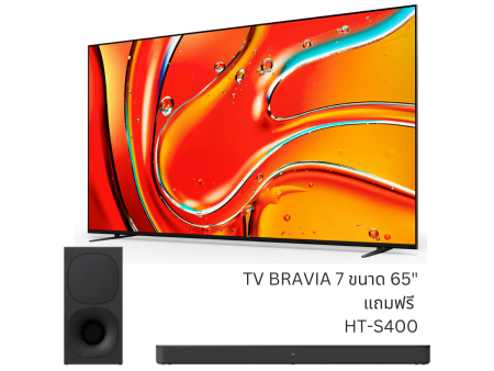 [Free HT-S400] Bravia 7 65 Inch TV | Mini LED (QLED) | XR Processor | 4 K Ultra HD | 100 120 Hz | Smart TV (Google TV) | 2024 Model Online