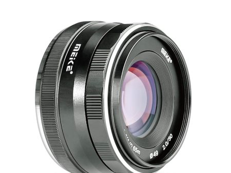 Meike MK-50mm 50mm f 2.0 Large Aperture Manual Focus Lens APS-C For 4 3 System Mirrorless Cameras Olympus Panasonic Lumix Mirrorless Camera Hot on Sale