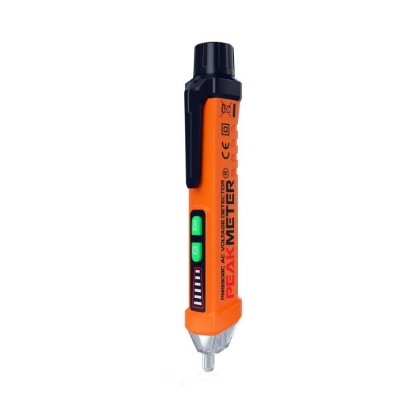 PeakMeter PM8908C Non-contact AC Voltage Detector Tester Meter 12V-1000V Pen Style Voltage Detector Fashion