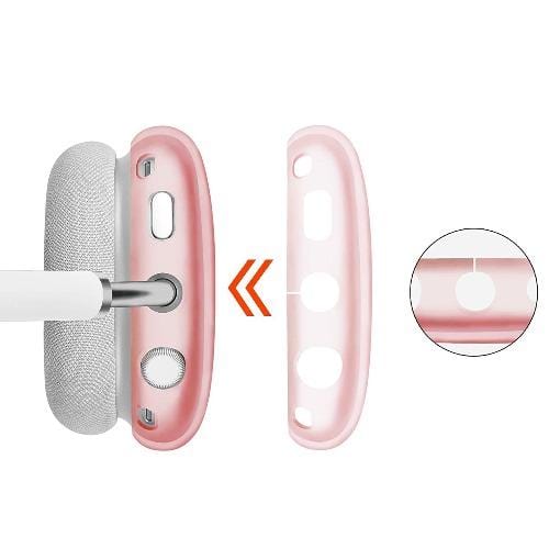 Hybrid-Flex Transparent Pink Case - Apple AirPods Max on Sale