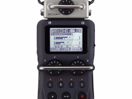 Zoom H5 4-Channel Handy Recorder with Interchangeable Microphone System for Audio, video, Music and Podcasting Hot on Sale