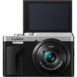 Panasonic Lumix DC-ZS80 Digital Camera with 24-720mm Leica DC Vario-Elmar 30x Zoom Lens,20.3MP 1 2.3  MOS Sensor ZS80P - Silver Hot on Sale