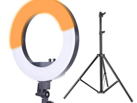 Pxel RL-18 LED Studio LED Lamp Ring Light 3200K-5500K Photography Light Makeup For Sale