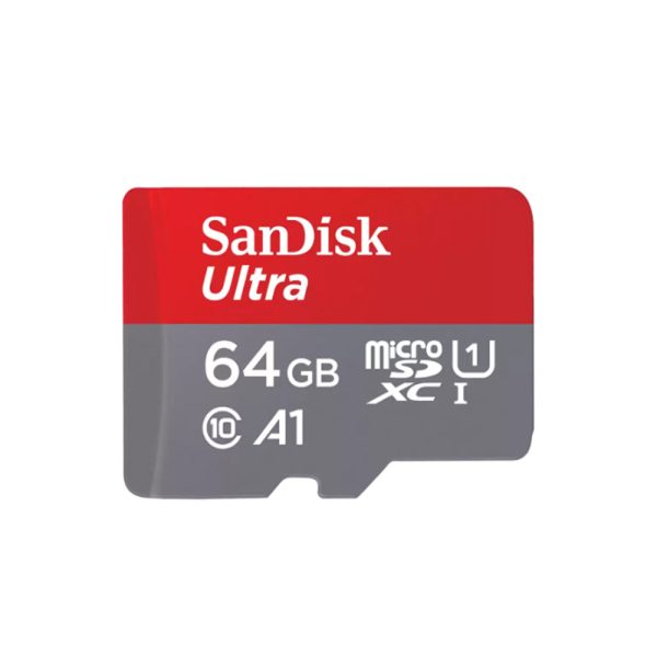 SanDisk Ultra MicroSD SDSQUAB 64GB 128GB SDXC UHS-I U1 Class 10 A1 Micro SD Memory Card with 140MB s Transfer Speed, Full HD Video Record, Water   Shock   Magnet   X-Ray Proof and Memory Zone App Support Fashion