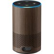 All New Amazon Echo 2nd Generation 2017 Walnut with improved sound powered by Dolby For Cheap