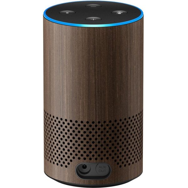 All New Amazon Echo 2nd Generation 2017 Walnut with improved sound powered by Dolby For Cheap