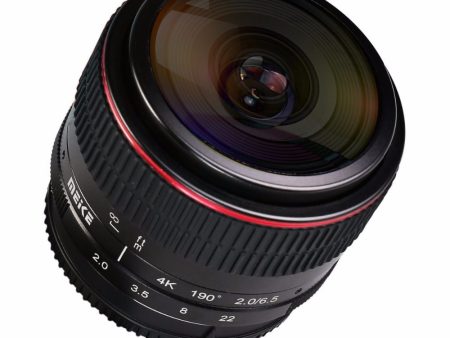 Meike MK-6.5mm 6.5mm Ultra Wide f 2.0 Manual Focus Fisheye Lens for Fujifilm Mirrorless Camera Online