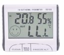 Eagletech DC103 Digital LCD Temperature Humidity Meter Clock Hygrometer Thermometer Indoor and Outdoor Fashion