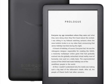 Amazon Kindle 6-Inch 8GB 10th Generation with Built-in Front Light Ebook Reader (Black) Online Sale