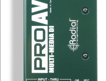 Radial Engineering ProAV2 Stereo Direct Box Online Sale