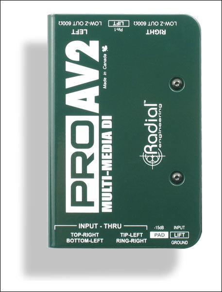 Radial Engineering ProAV2 Stereo Direct Box Online Sale