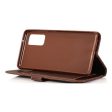 Brown Leather Folio Series Case - Samsung Galaxy S20 FE (2020) Discount