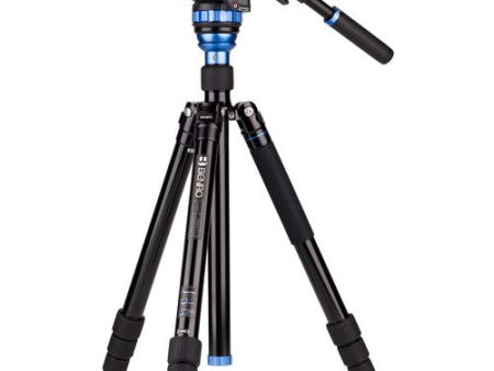 Benro A3883TS7 Aero 7 Video Travel Tripod Kit with Video Fluid Head Online now