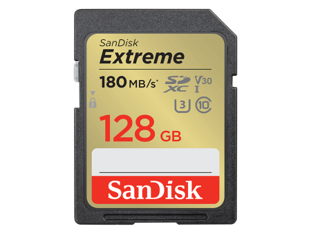 SanDisk Extreme SD Card 128GB 256GB UHS-I SDXC Class 10 with 180MB s Read Speed, 90MB s Write Speed and Video Speed Class V30 SDSDXVA-128G-GNCIN SDSDXVV-256G-GNCIN Online Sale