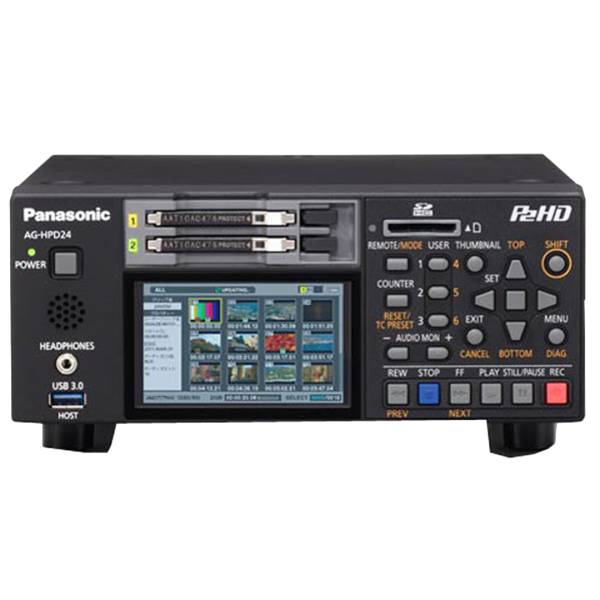 Panasonic P2 Deck - Solid-State - Portable - Panasonic AG-HPD24PJ Supply