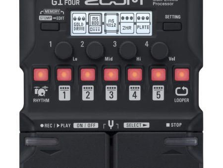 Zoom G1 Four Guitar Effects Processor Discount