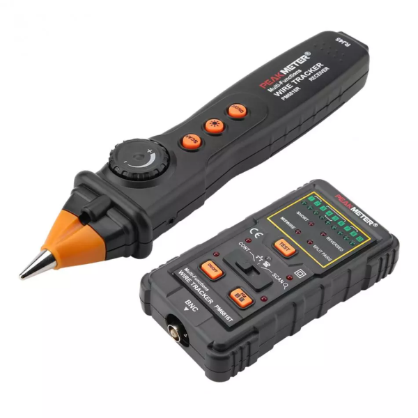 PeakMeter PM6816 Cable Wire Tracker Telephone Line DC Level Network Tester Meter For Tele communications Networking Tools Online now