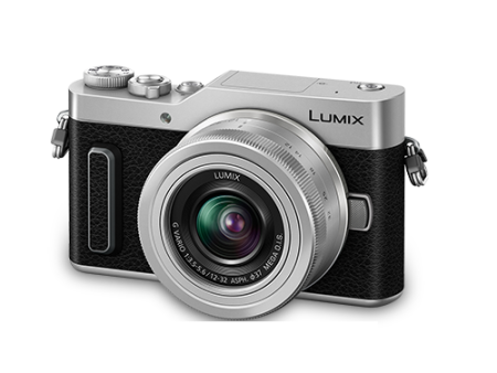 Panasonic DC-GF10KGA Lumix G with Lumix G X Vario 12-Q32mm Mirrorless Camera - GF10K Silver For Sale