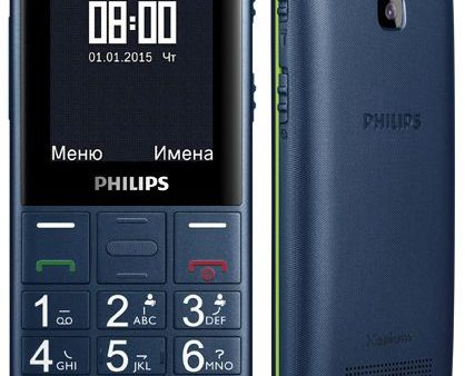 Philips Xenium E311 Basic Mobile Phone Dual Sim with Bluetooth For Discount