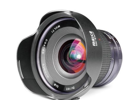 Meike MK-12mm 12mm f 2.8 Ultra Wide Angle Fixed Lens for Fujifilm Mirrorless Camera with APS-C Supply