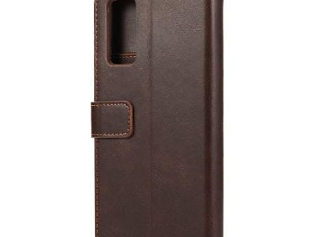 Brown Leather Folio Series Case - Samsung Galaxy S20 FE (2020) Discount