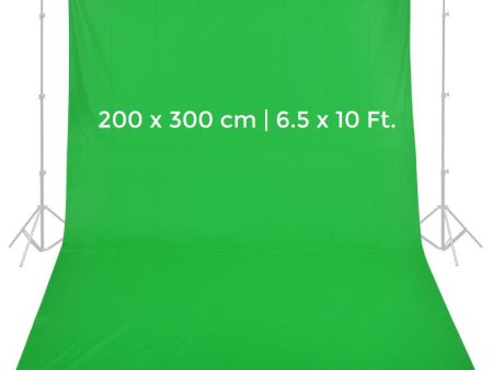 Pxel AA-ML2030G 200cm x 300cm ChromaKey Seamless Muslin Background Cloth Backdrop Green Online Hot Sale