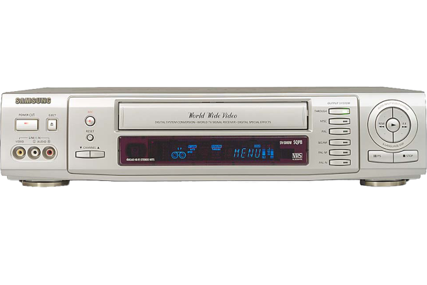 Samsung Converting VCR - VHS - Multi-System - Samsung SV-5000W (USA Model) For Sale