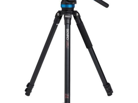 Benro A373FBS8 S8 Video Tripod with S8 Head and AL Flip Lock Legs Kit Fashion