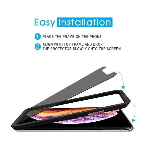 ZeroDamage Privacy Glass Screen Protector - iPhone 11 and iPhone XR For Cheap