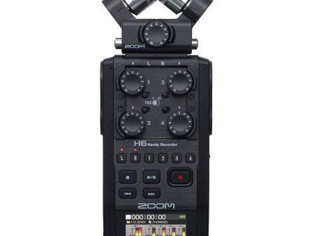 Zoom H6 Handy Recorder with Interchangeable Microphone System for Audio Studio Youtube Recording ASMR Online Content Videos Sale