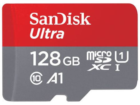 SanDisk Ultra MicroSD SDSQUAB 64GB 128GB SDXC UHS-I U1 Class 10 A1 Micro SD Memory Card with 140MB s Transfer Speed, Full HD Video Record, Water   Shock   Magnet   X-Ray Proof and Memory Zone App Support Fashion