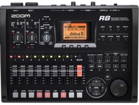 Zoom R8 8-Track Digital Recorder   Interface   Controller   Sampler Cheap