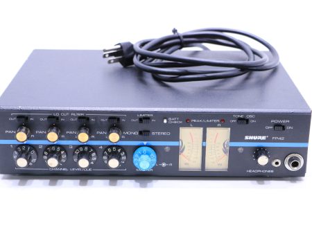 SHURE FP42 4-CHANNEL STEREO MIXER Supply