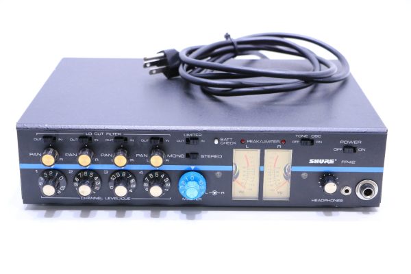 SHURE FP42 4-CHANNEL STEREO MIXER Supply