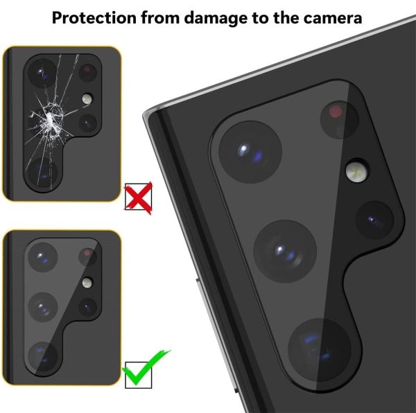 ZeroDamage Camera Lens Protector (2-Pack) - Samsung Galaxy S22 Ultra For Sale