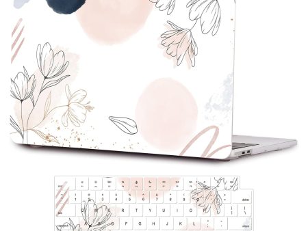 Hybrid-Flex Watercolor Floral Case - MacBook Pro Fashion