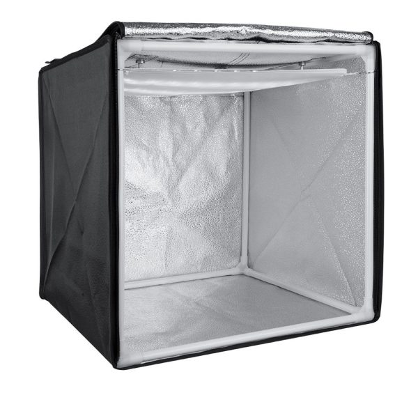 Pxel LB60LED 60cm x 60cm Studio Soft Box LED Light Tent with Backdrop and Bag Online now